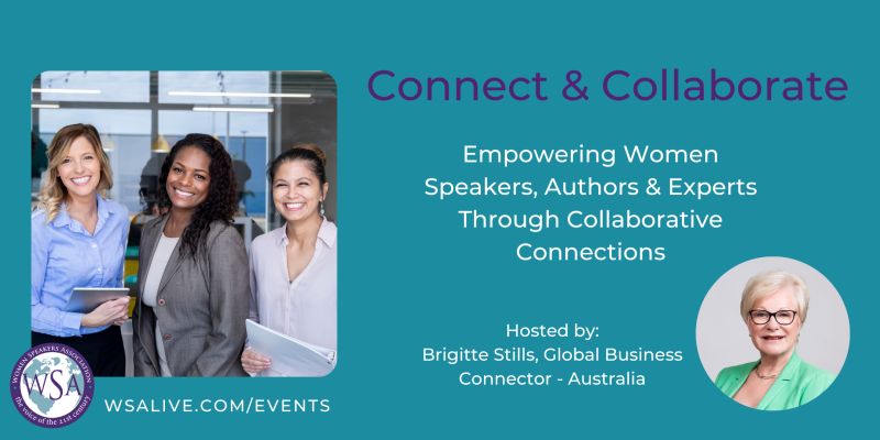 Women Speakers Association - Connect & Collaborate - Online Event